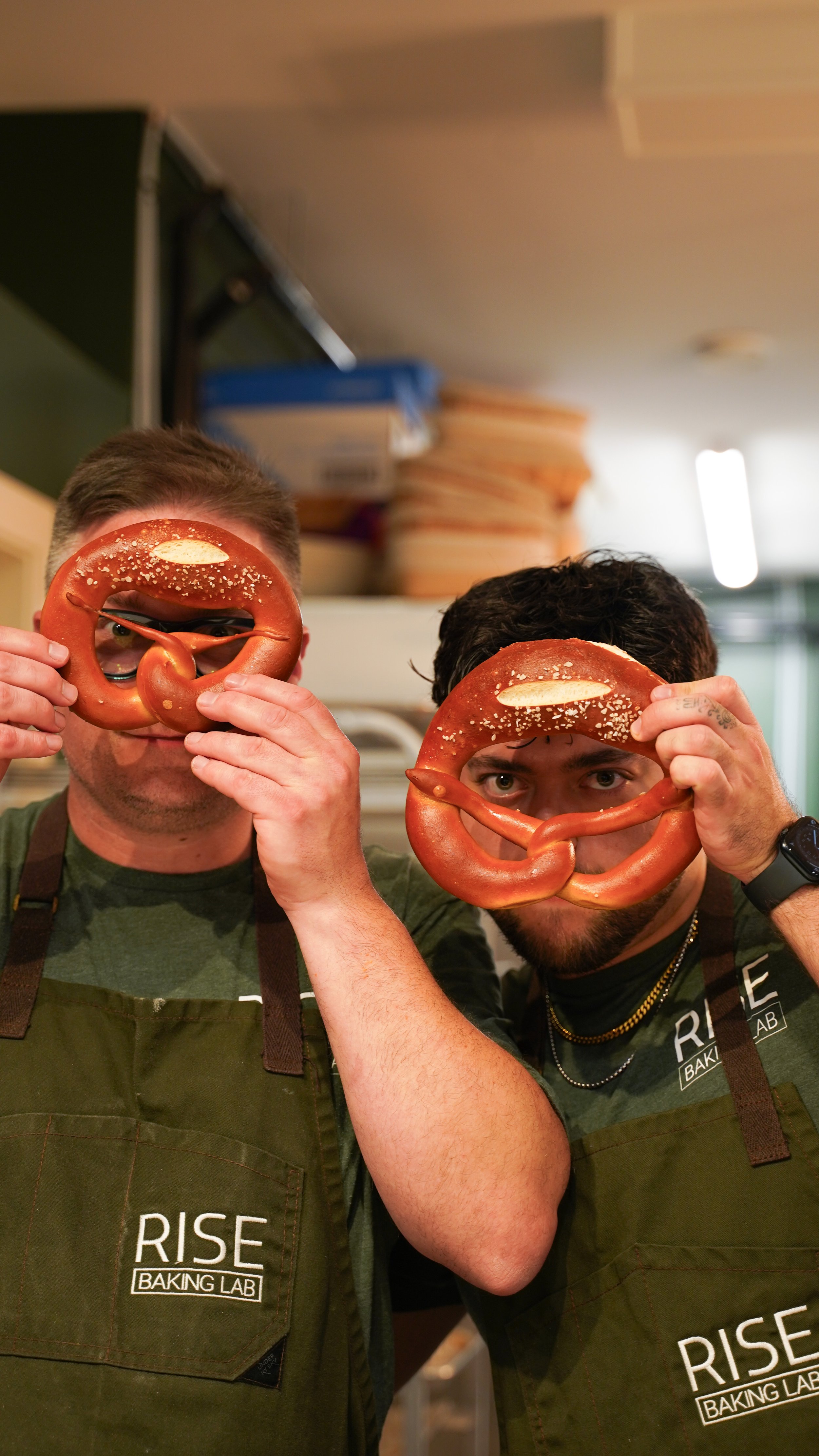Authentic German Pretzels